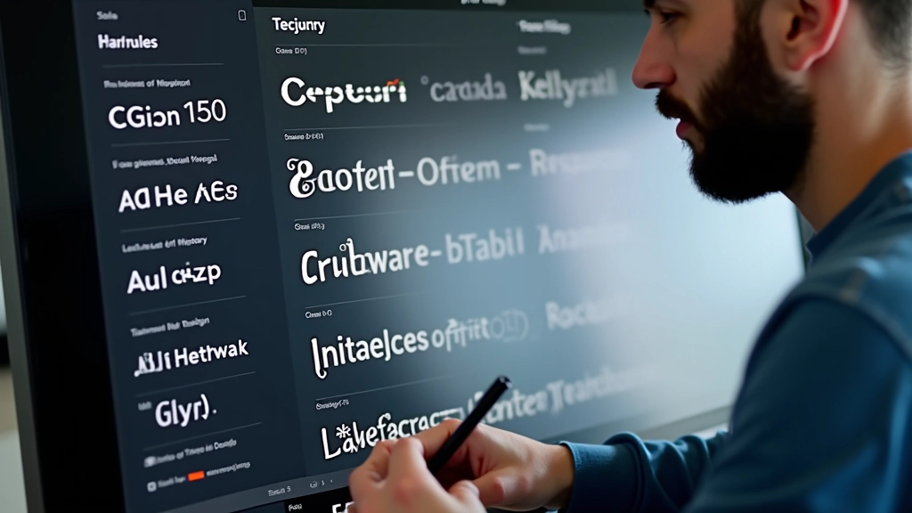 Tipografijos nustatymai Figmoje su šrifto stiliais, dydžiais ir eilutės aukščiu